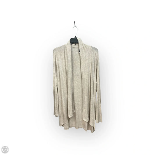 Cardigan By Bobeau In Tan, Size: Xl