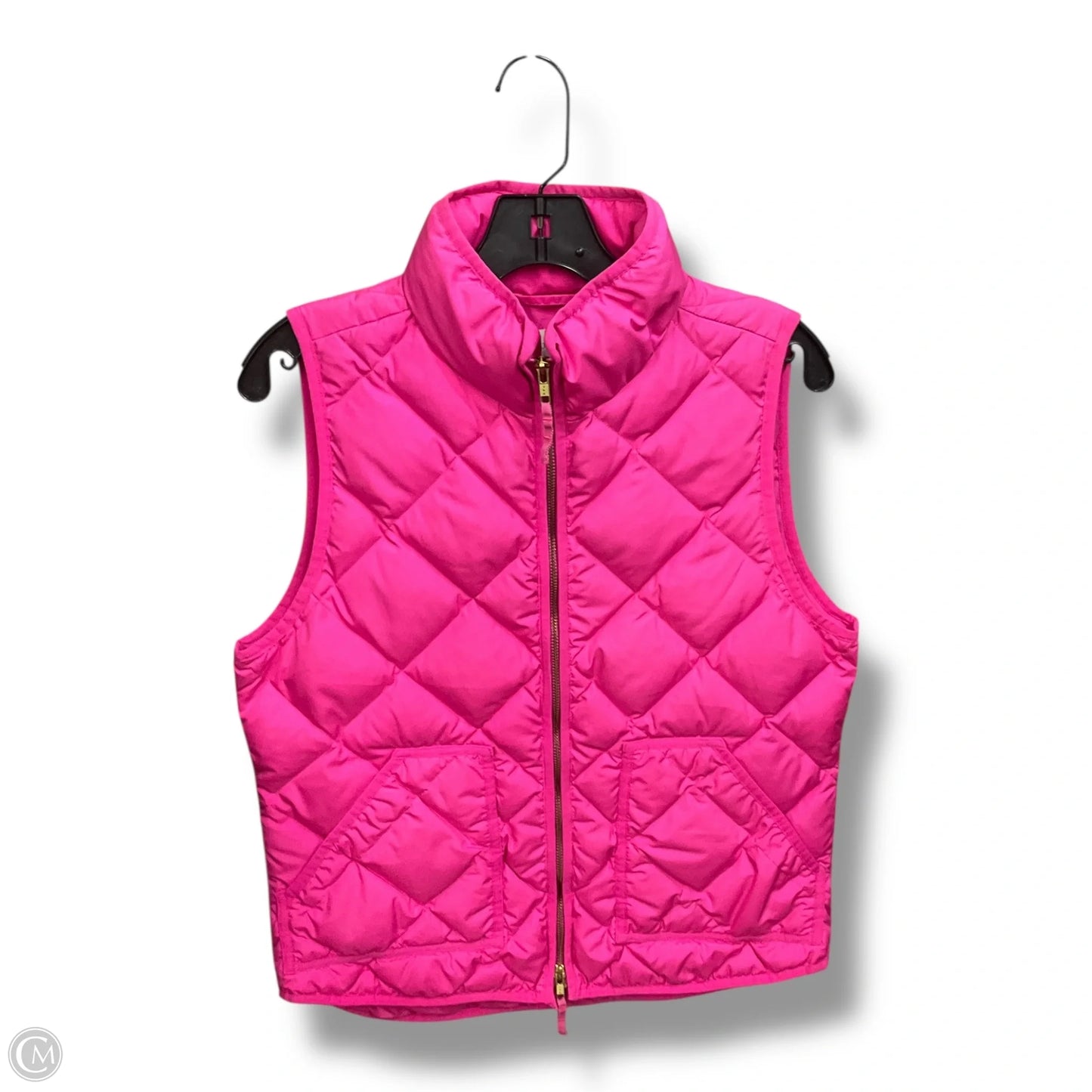 Vest Puffer & Quilted By J. Crew In Pink, Size: M