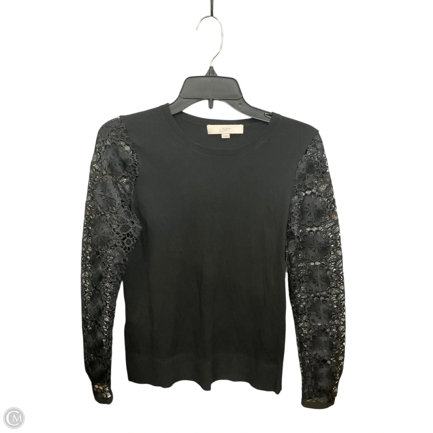 Top Long Sleeve By Loft In Black, Size: Xs