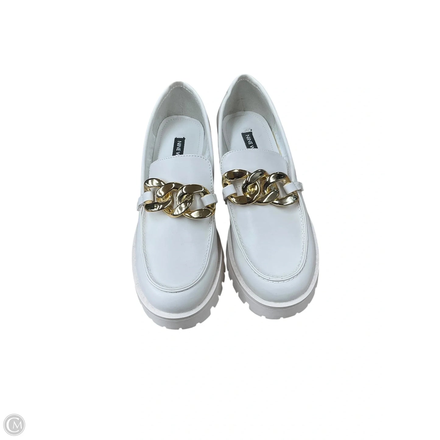 Shoes Heels Block By Nine West In White, Size: 6.5