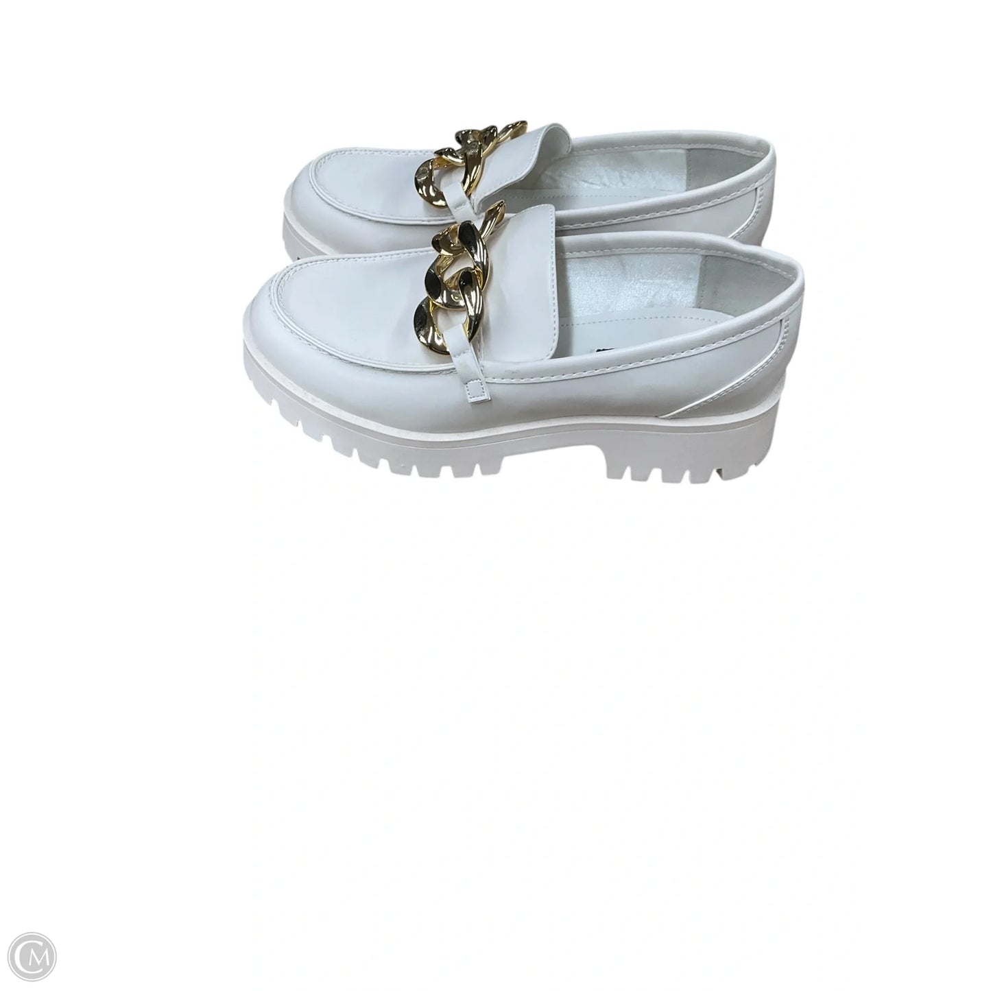 Shoes Heels Block By Nine West In White, Size: 6.5