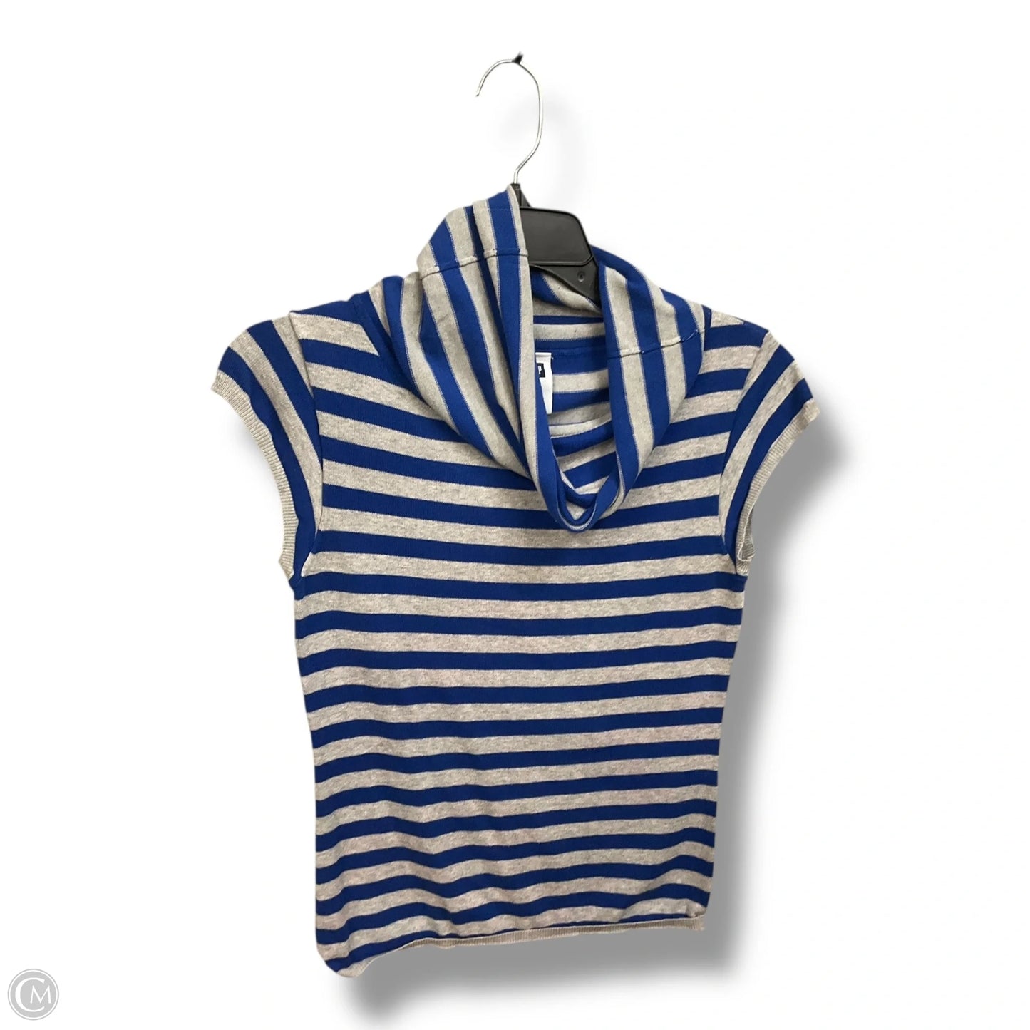 Top Sleeveless By Gap In Striped Pattern, Size: M