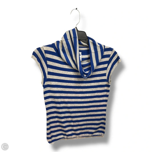Top Sleeveless By Gap In Striped Pattern, Size: M