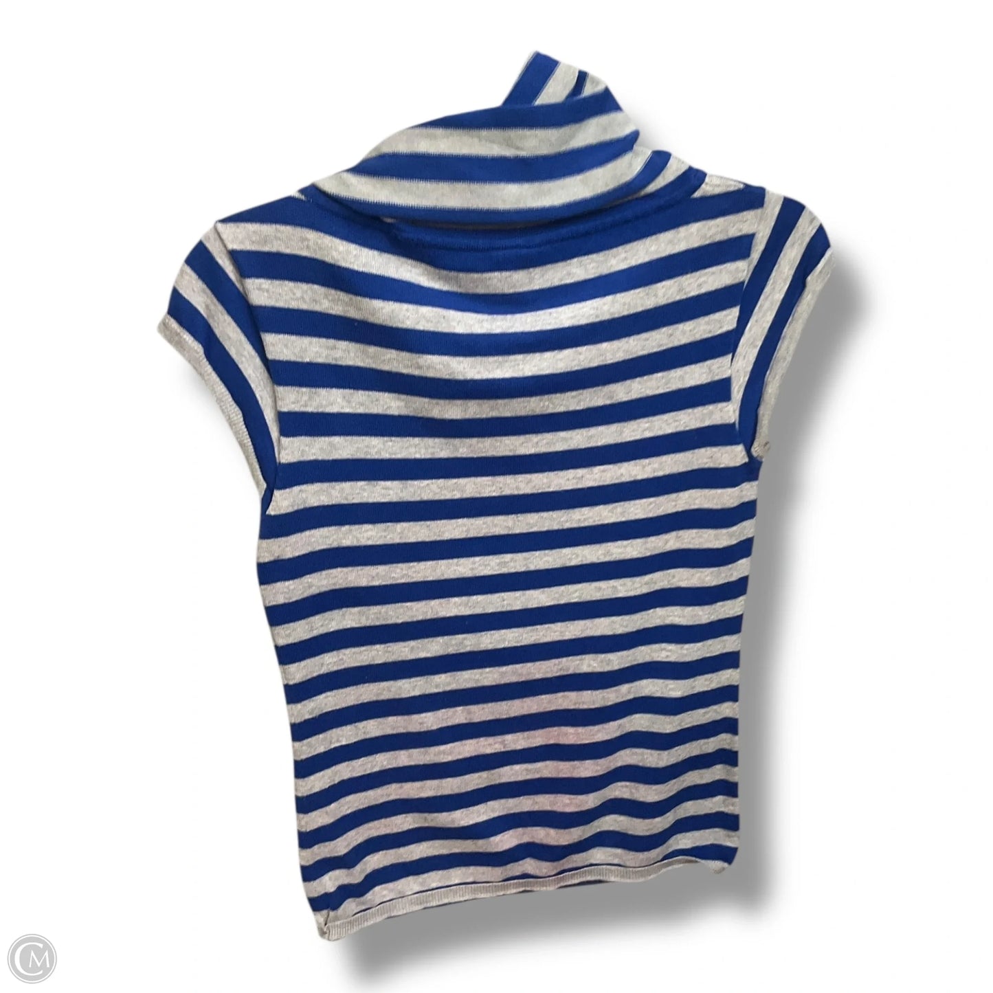 Top Sleeveless By Gap In Striped Pattern, Size: M