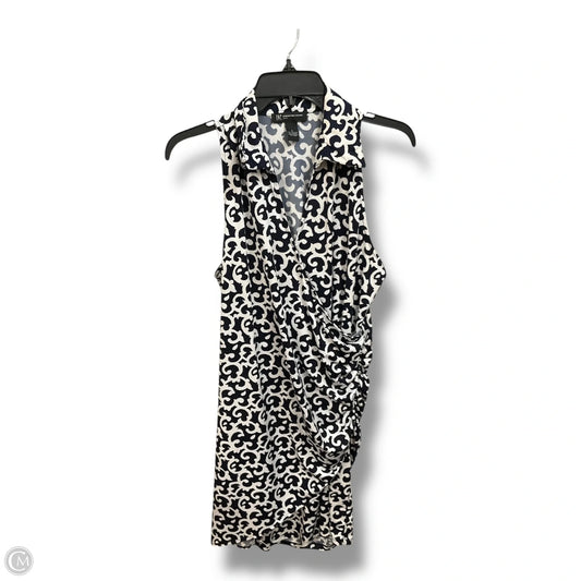 Dress Casual Short By Inc In Blue & White, Size: L