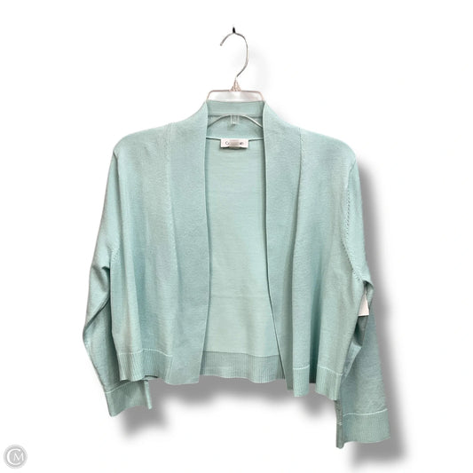 Cardigan By Calvin Klein In Aqua, Size: Xl
