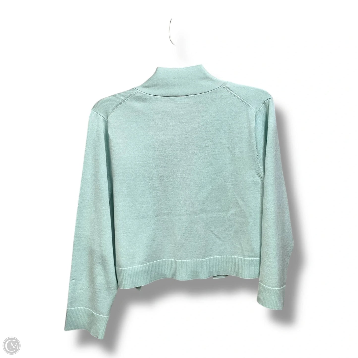 Cardigan By Calvin Klein In Aqua, Size: Xl