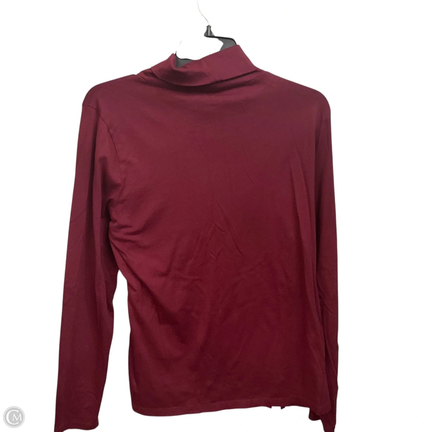 Top Long Sleeve By Old Navy In Maroon, Size: Xl