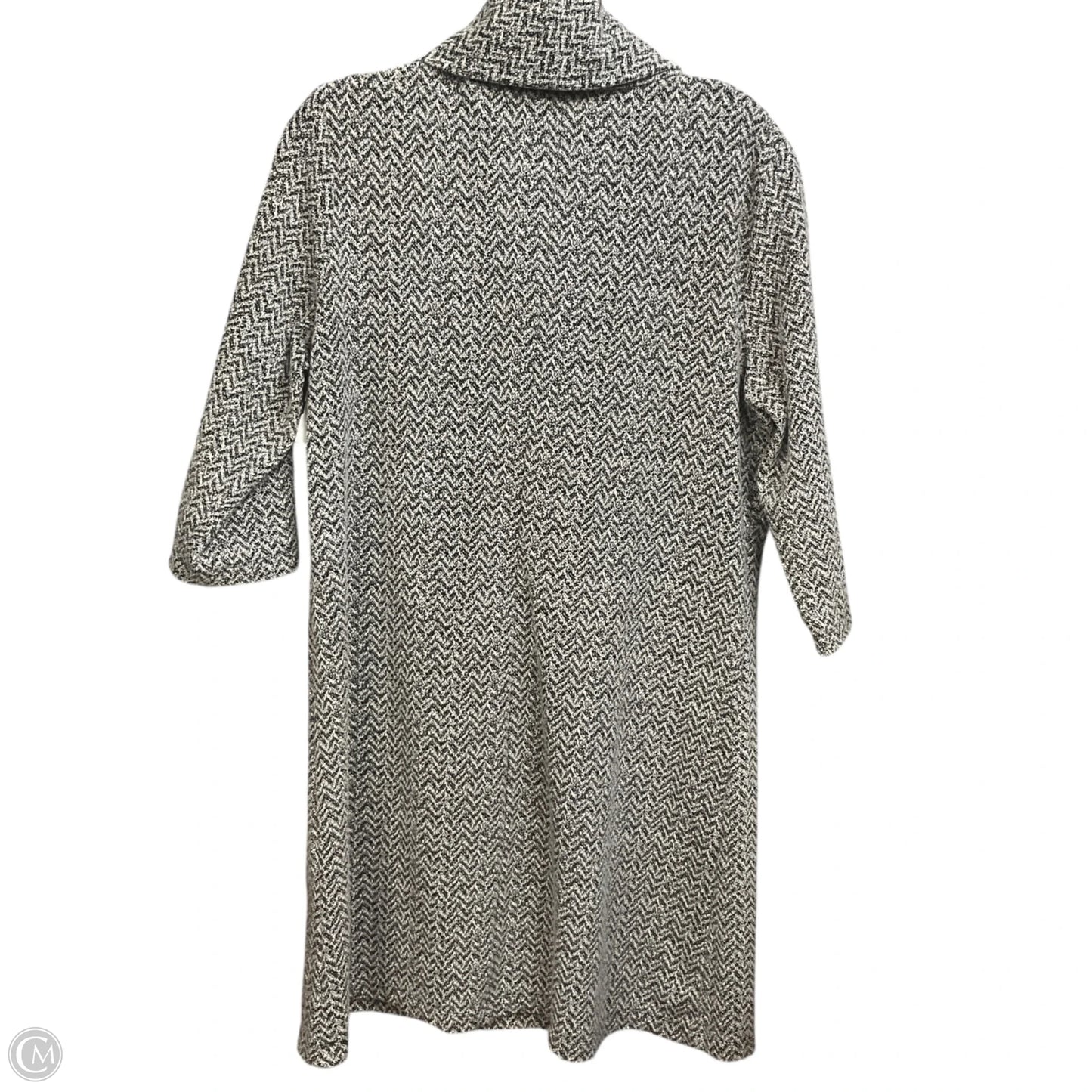 Dress Casual Midi By Northstyle In Black & White, Size: L