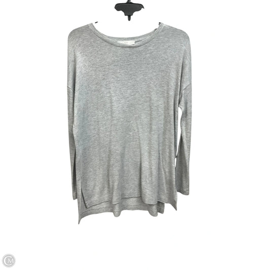 Top Long Sleeve By Loft In Grey, Size: Xs