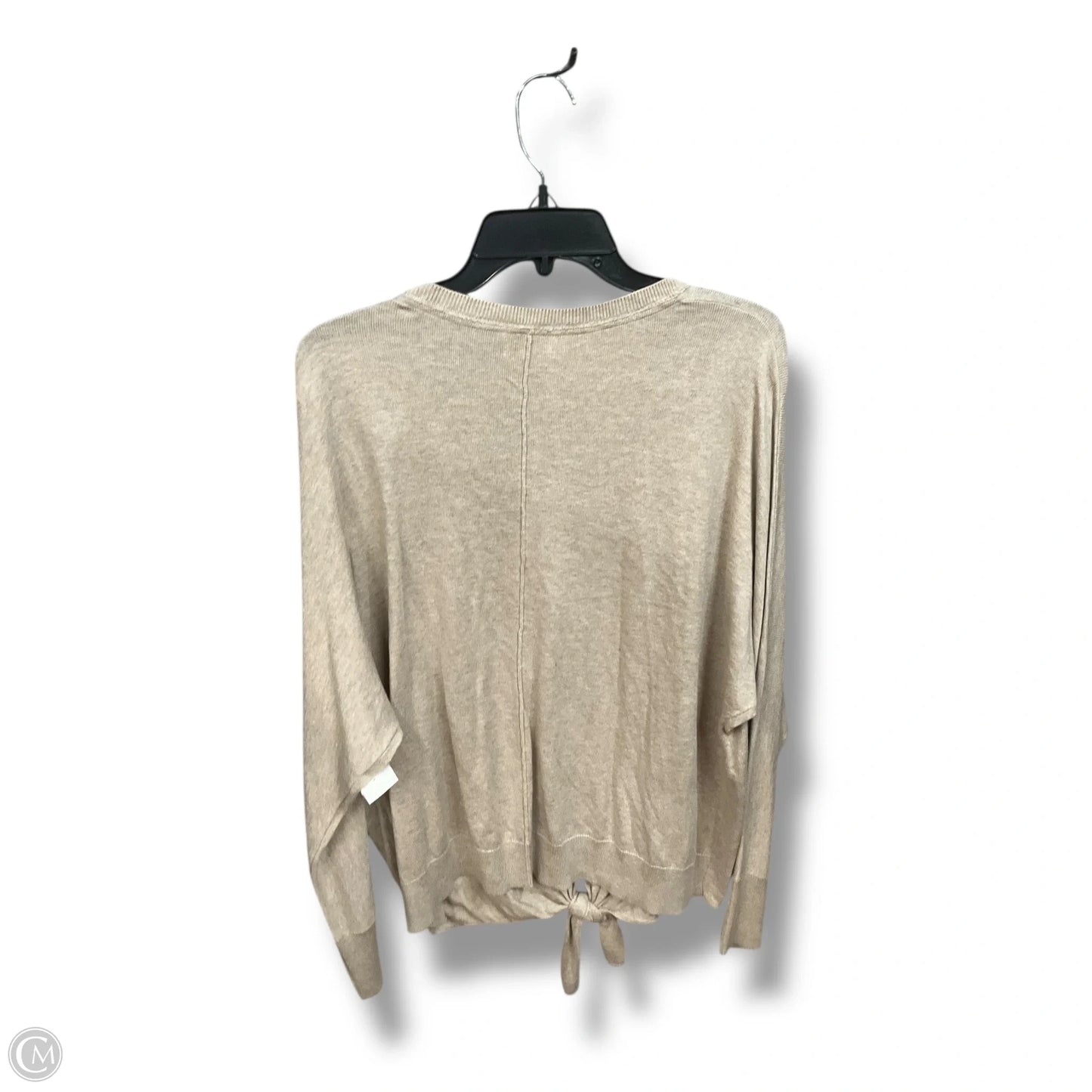 Top Long Sleeve By Style And Company In Tan, Size: Xl