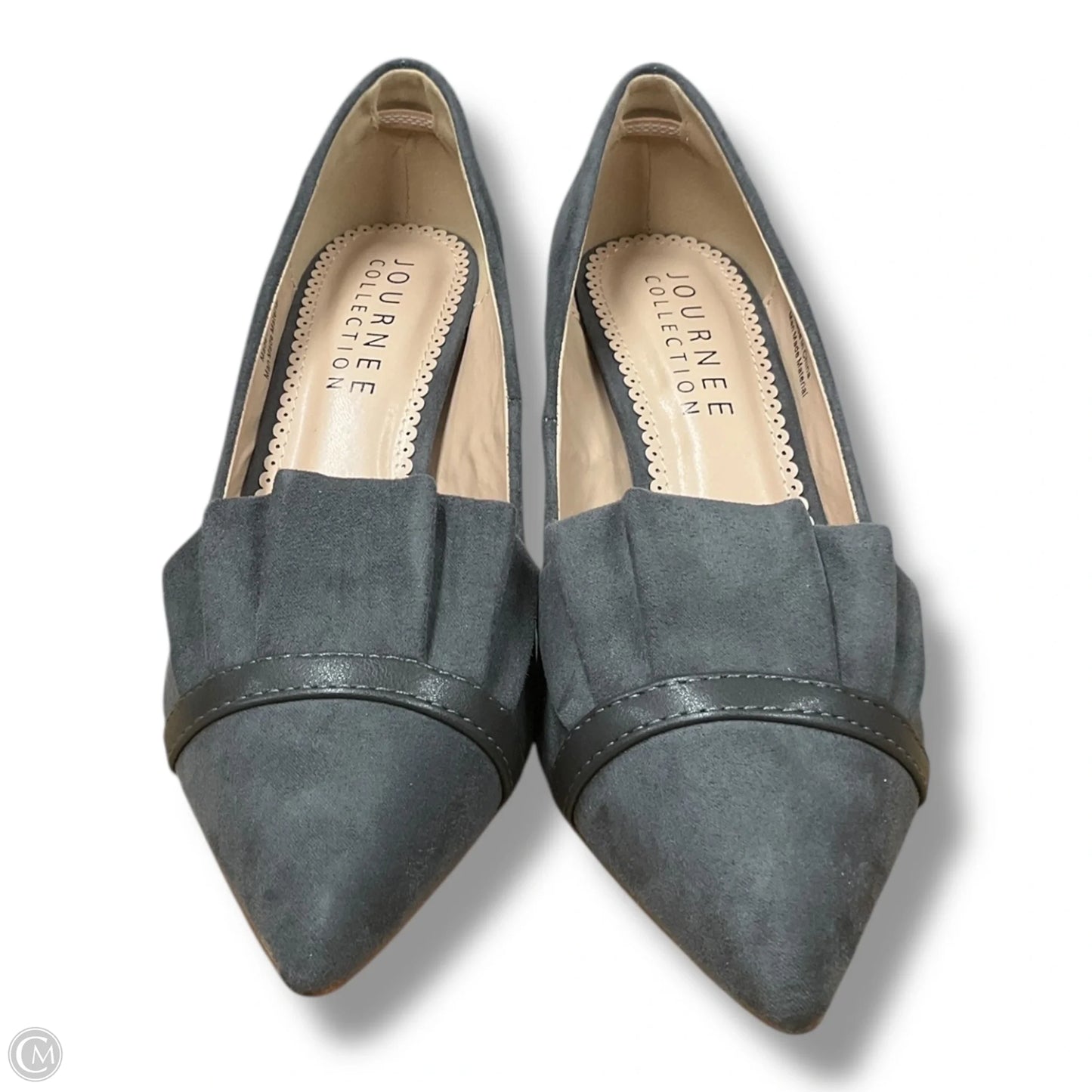 Shoes Heels Stiletto By Journee In Grey, Size: 7
