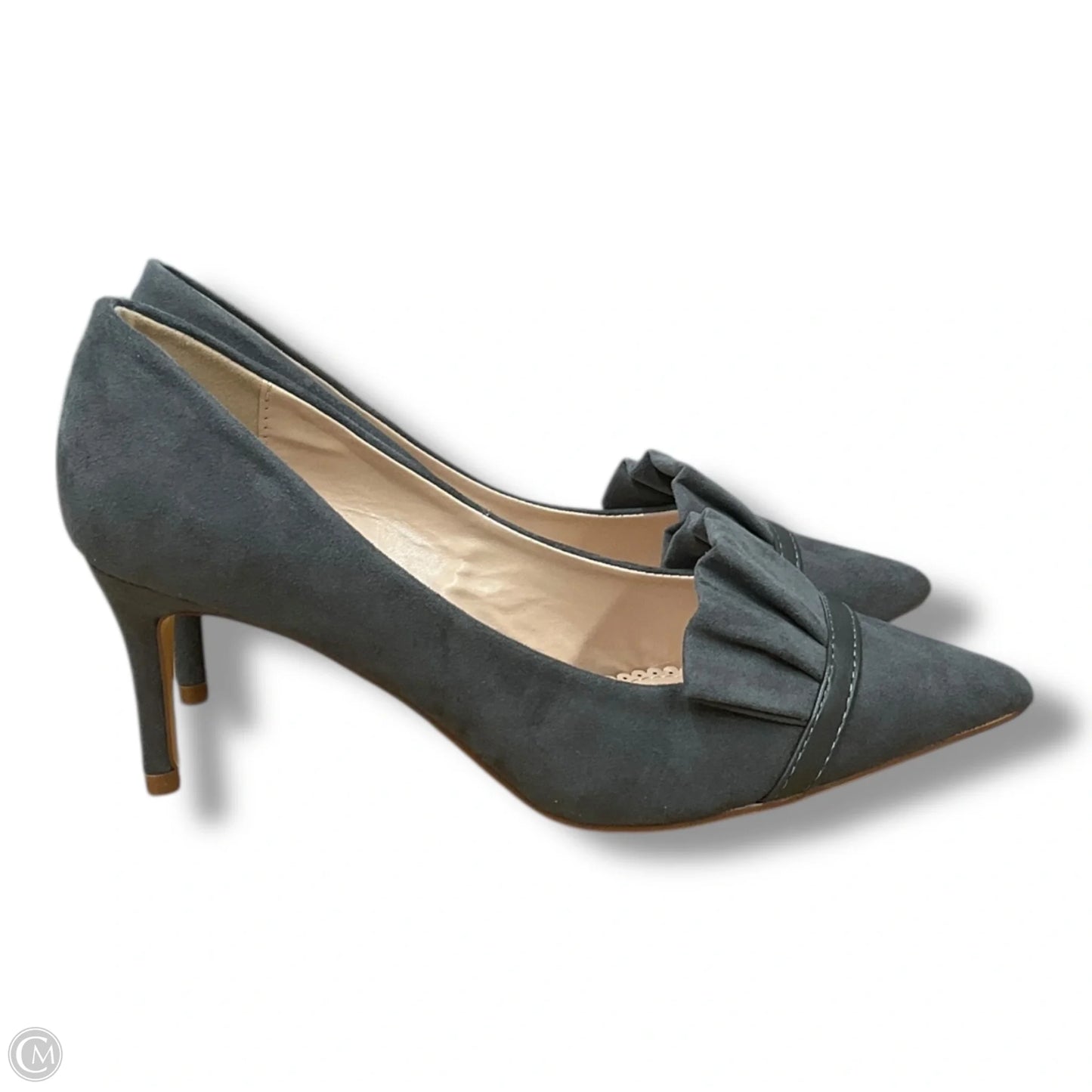 Shoes Heels Stiletto By Journee In Grey, Size: 7