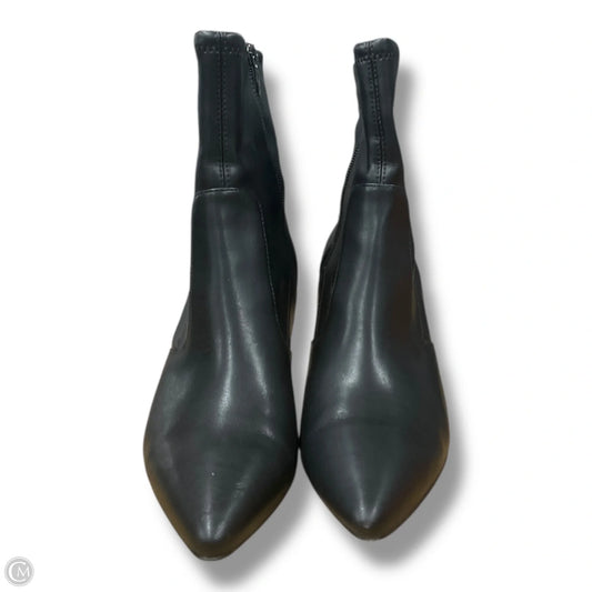 Boots Ankle Heels By Marc Fisher In Black, Size: 7.5
