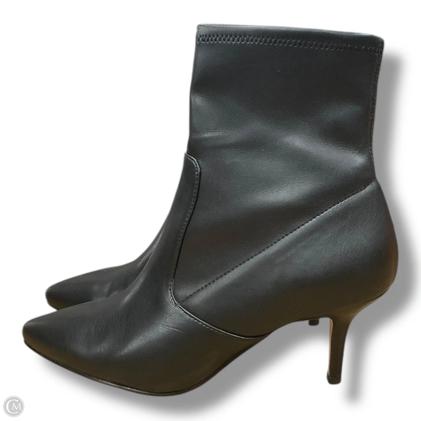 Boots Ankle Heels By Marc Fisher In Black, Size: 7.5