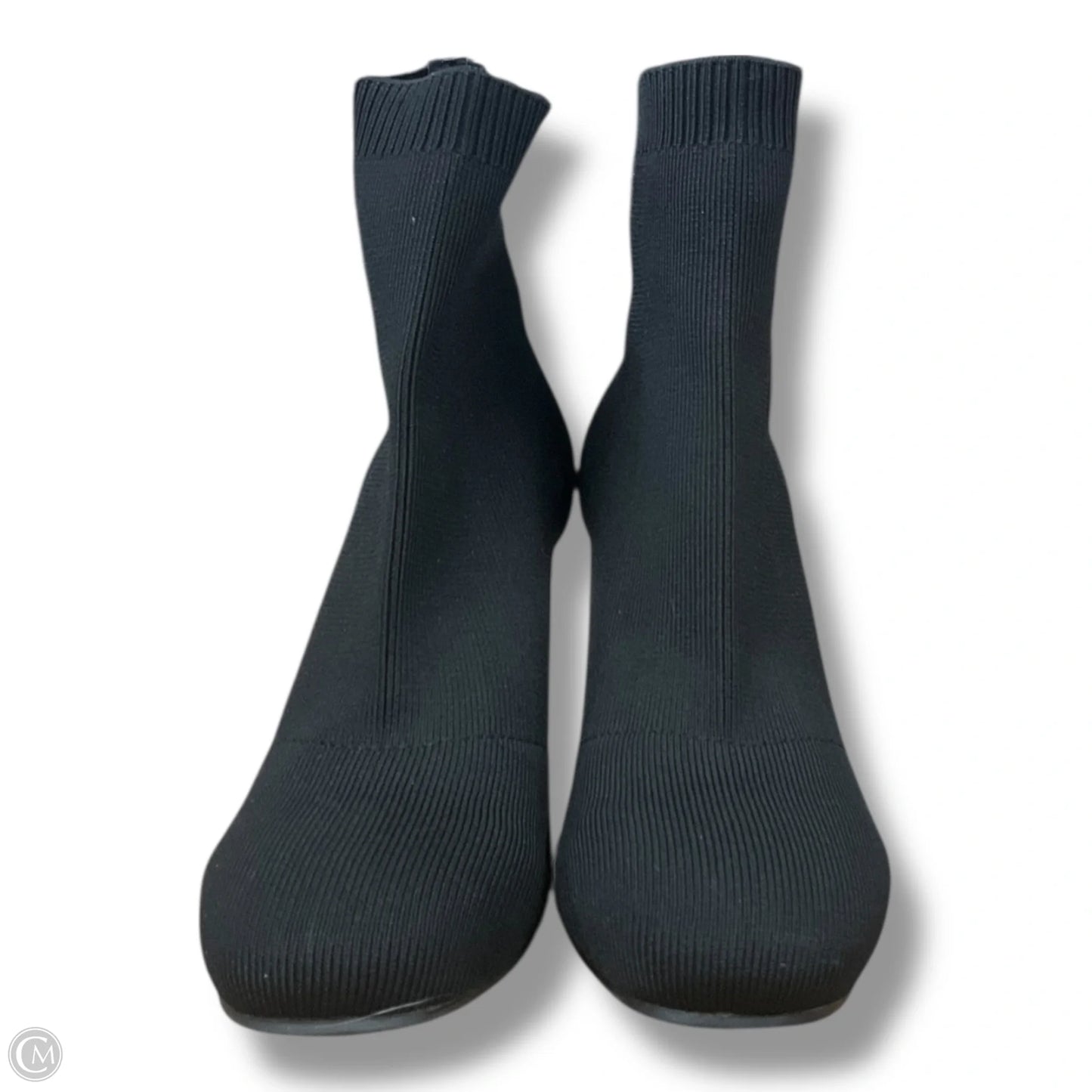 Boots Ankle Heels By Mia In Black, Size: 7