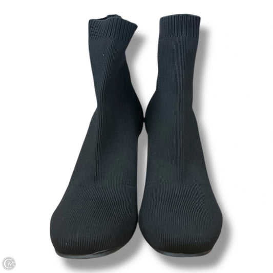 Boots Ankle Heels By Mia In Black, Size: 7