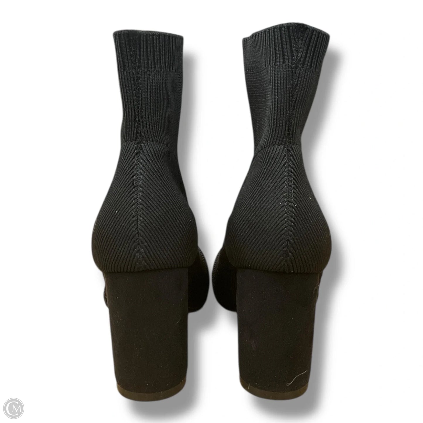 Boots Ankle Heels By Mia In Black, Size: 7