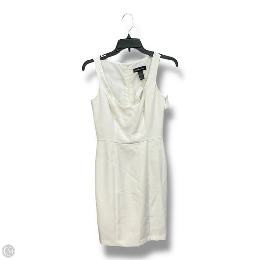 Dress Casual Short By Moda Intl In White, Size: Xs