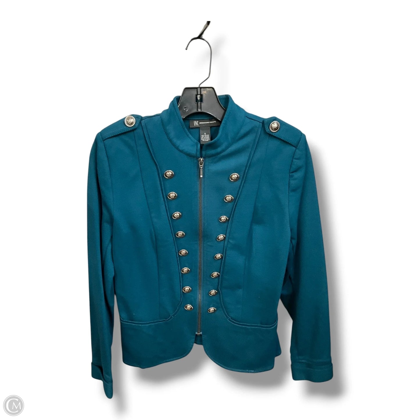Jacket Other By Inc In Teal, Size: S
