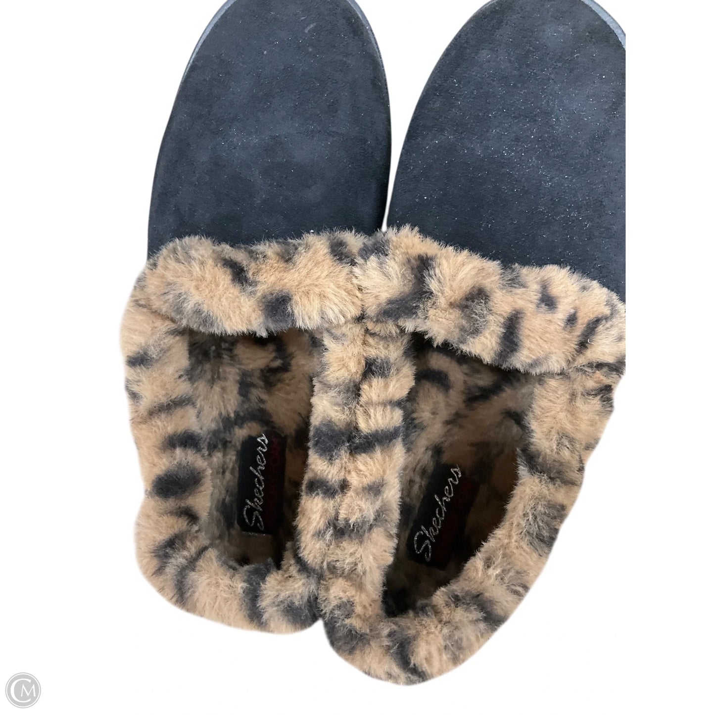 Slippers By Skechers In Black