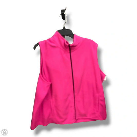 Vest Fleece By Everlast In Pink, Size: 2x