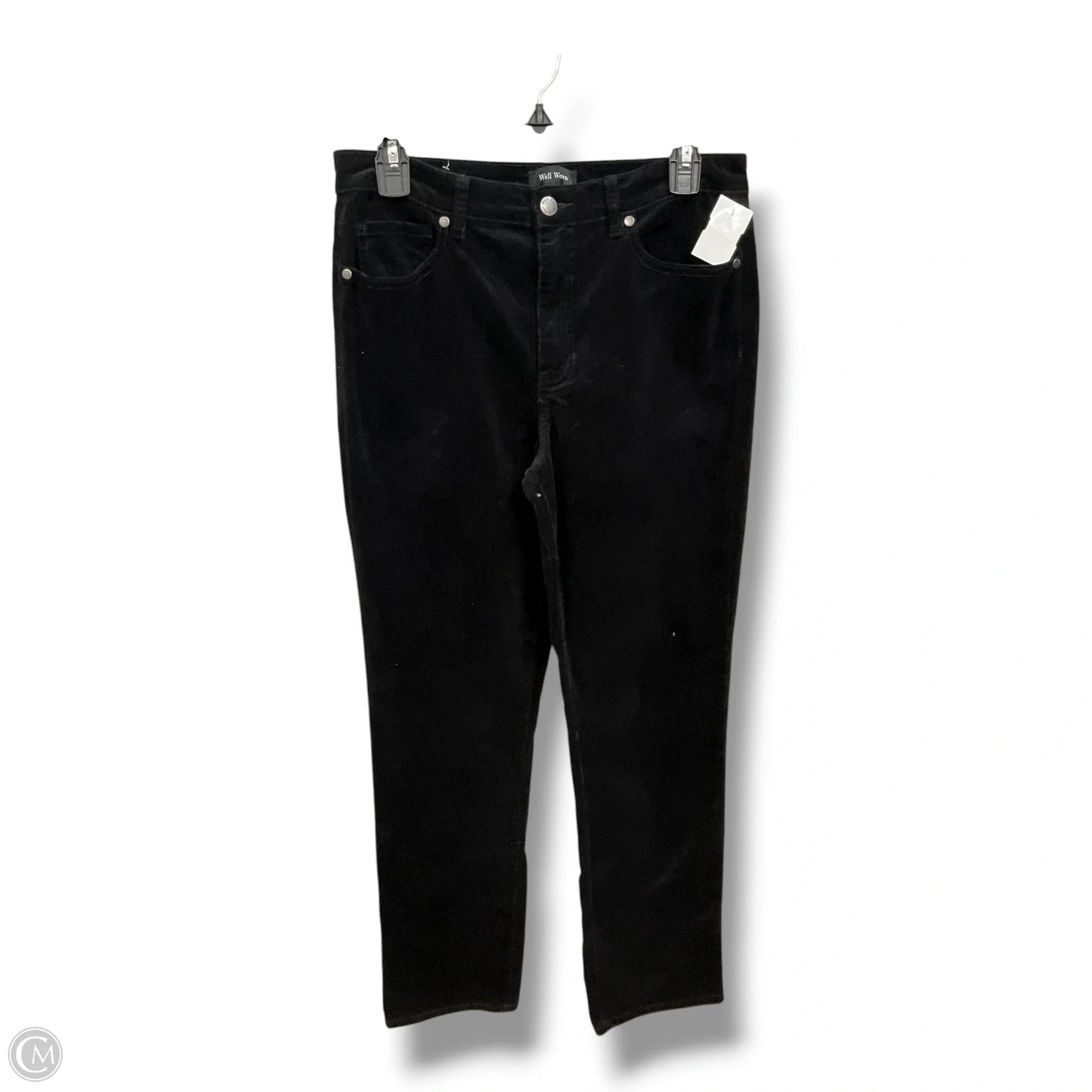 Pants Corduroy By Well Worn In Black, Size: 8