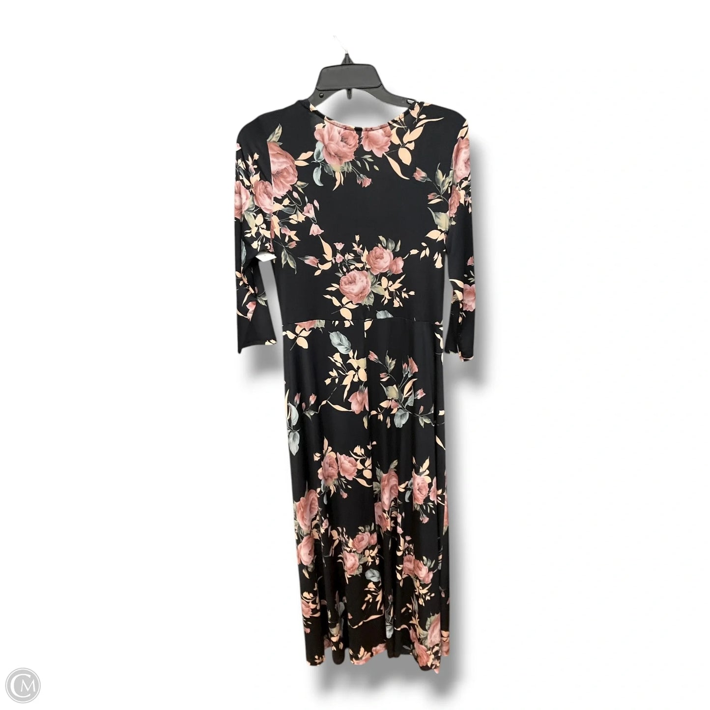 Dress Casual Maxi By Clothes Mentor In Floral Print, Size: L