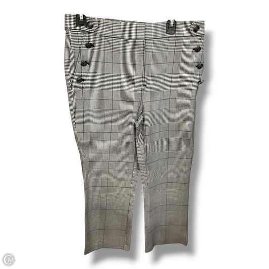 Pants Dress By Loft In Black & White, Size: 10