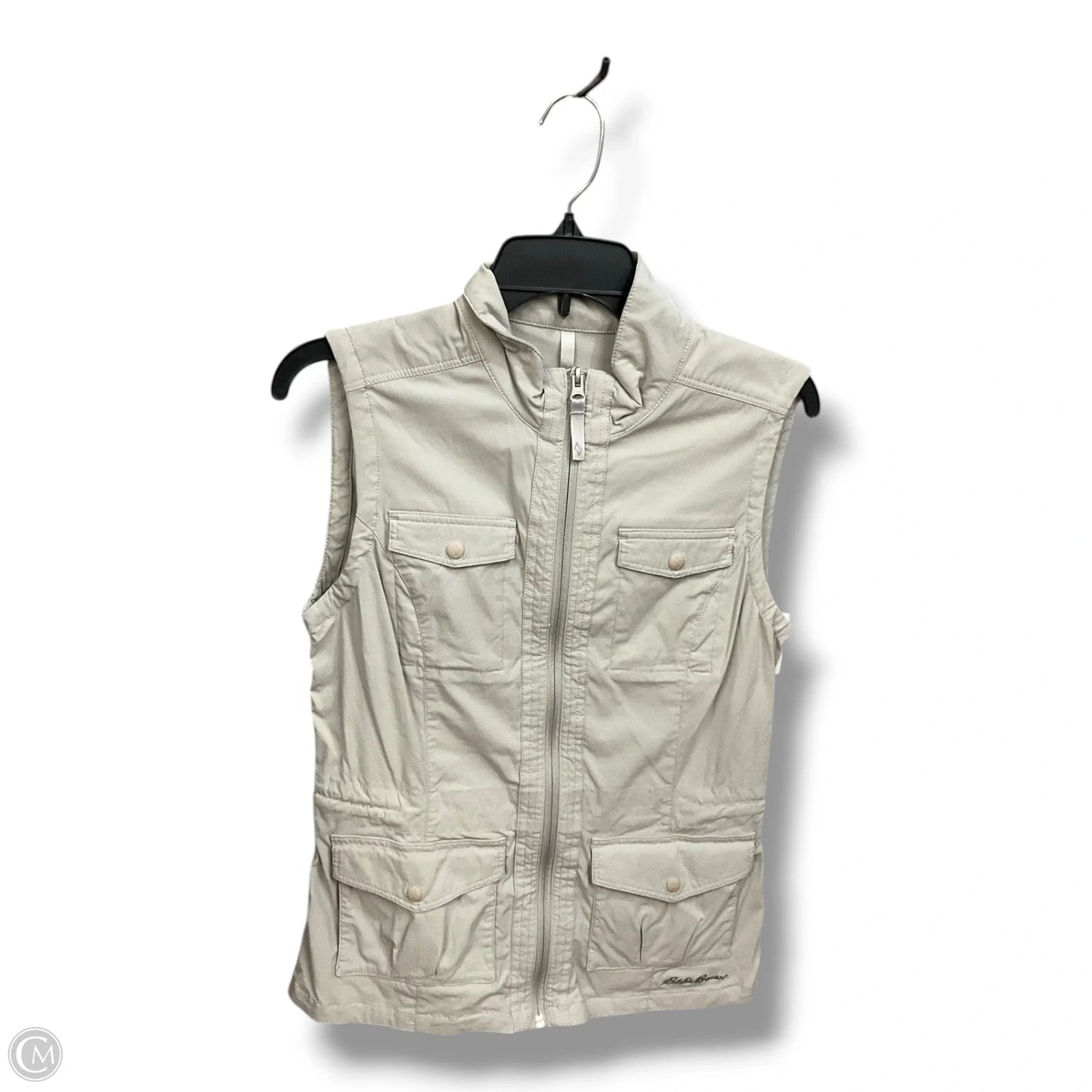 Vest Other By Eddie Bauer In Grey, Size: M