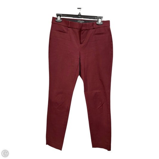 Pants Dress By Banana Republic In Maroon, Size: 2
