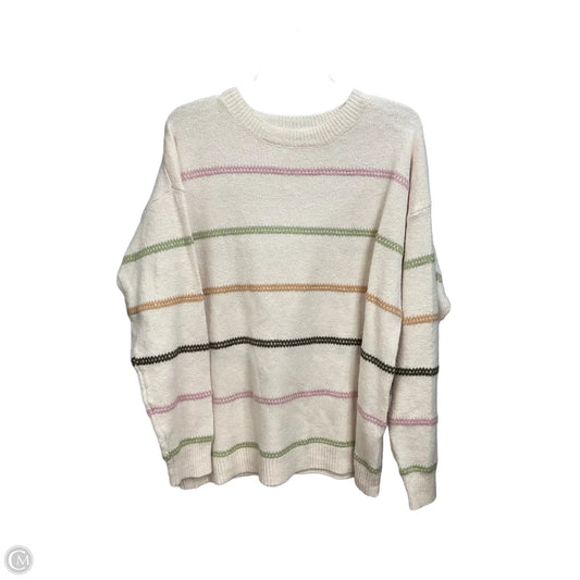 Sweater By Staccato In Tan, Size: L