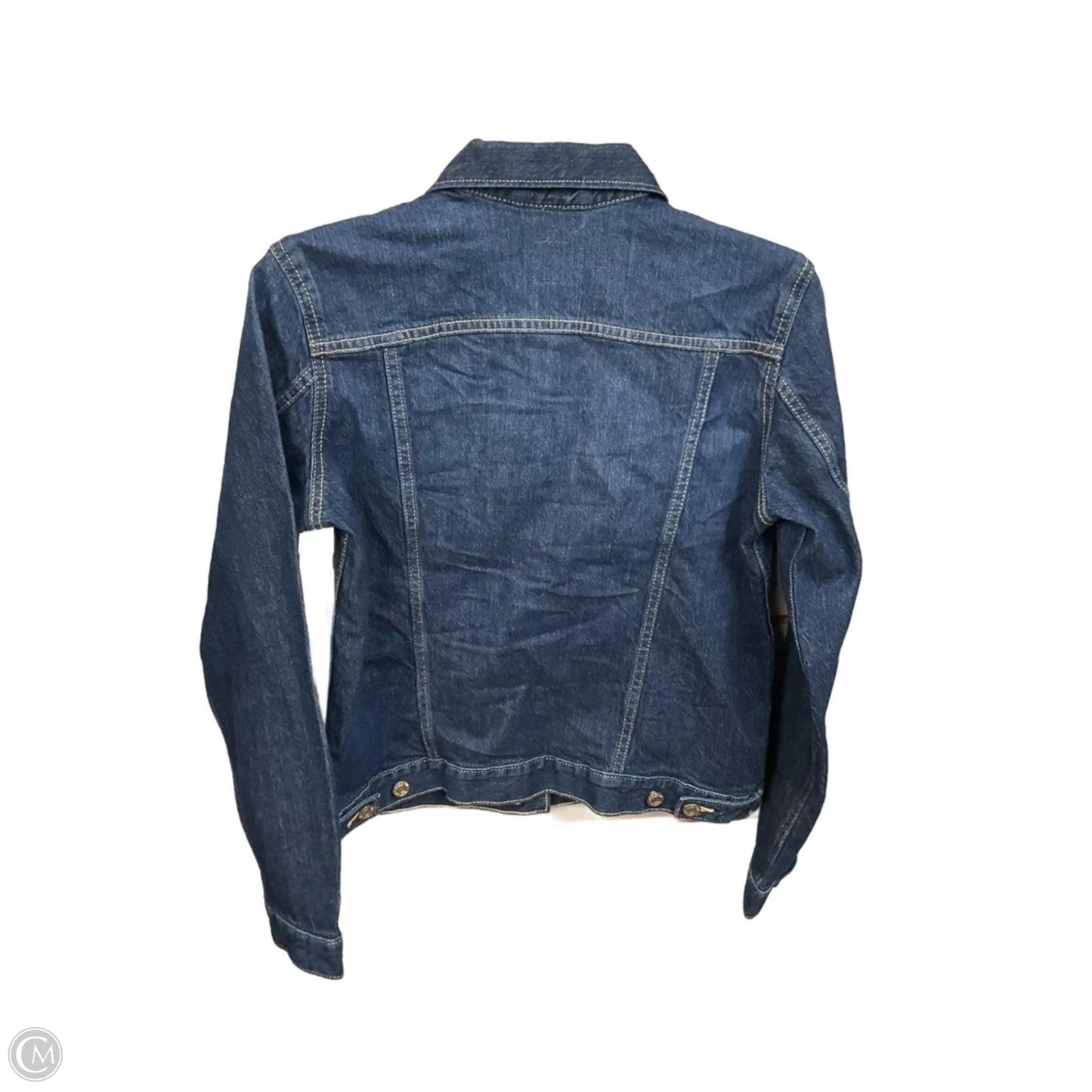 Jacket Denim By Gap In Blue Denim, Size: S