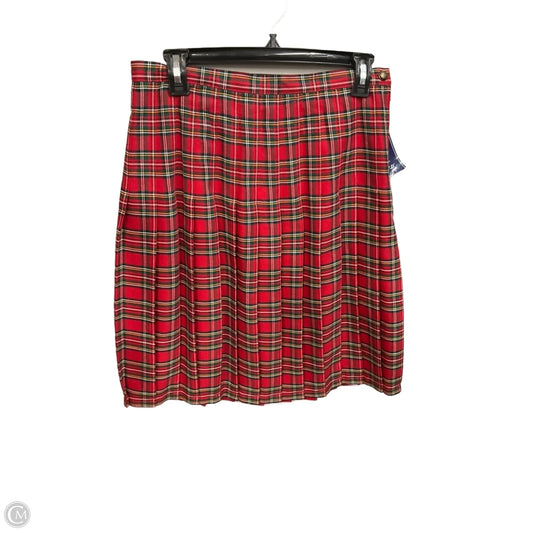 Skirt Mini & Short By Karen Scott In Red, Size: 10