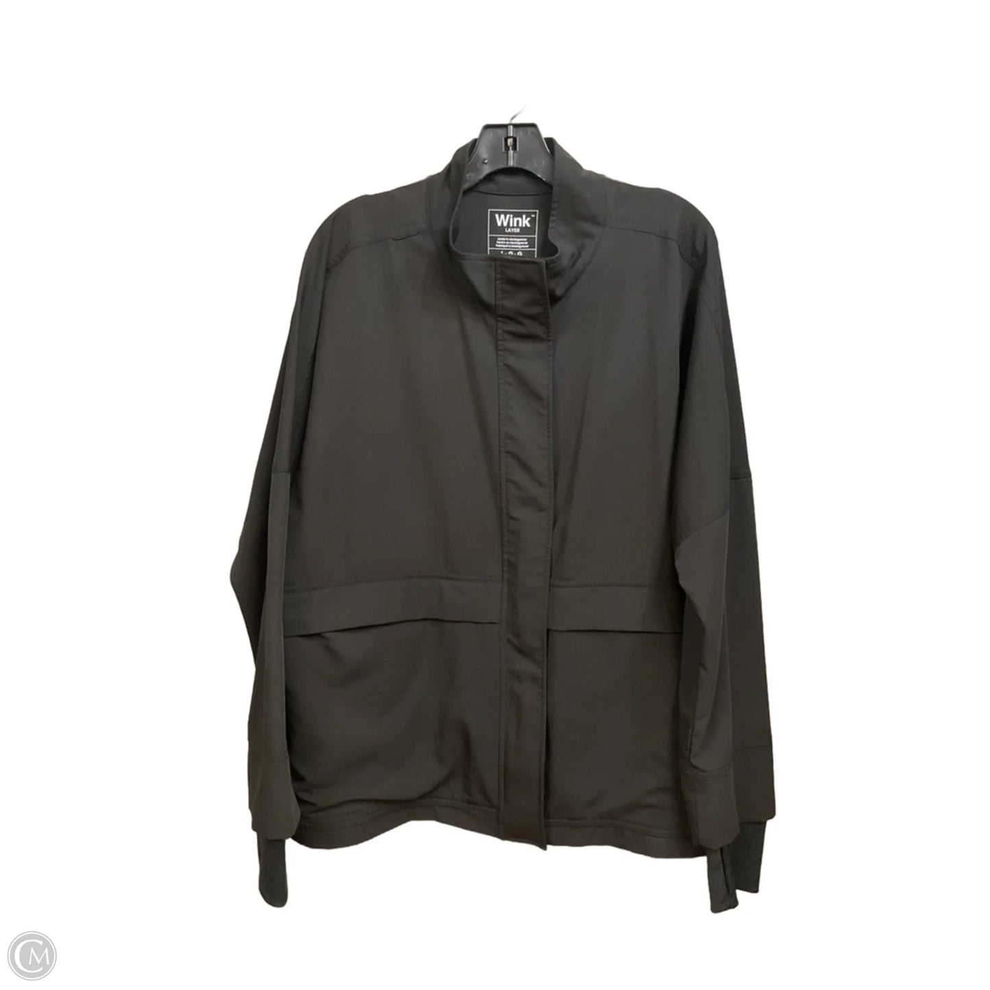 Jacket Other By Clothes Mentor In Black, Size: L