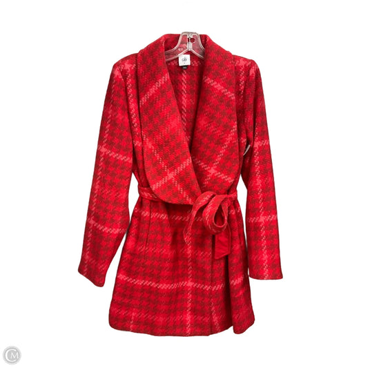 Coat Peacoat By Cabi In Red, Size: M