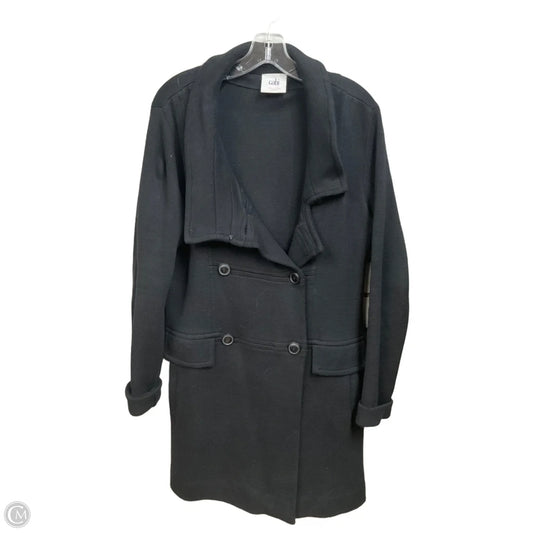 Coat Peacoat By Cabi In Black, Size: M