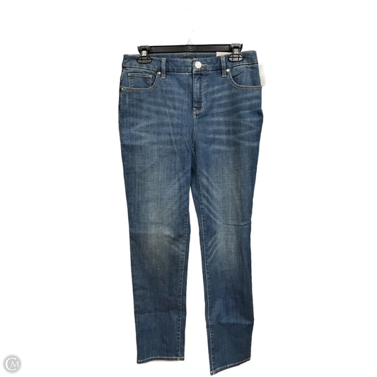 Jeans Boot Cut By Chicos In Blue Denim, Size: 4