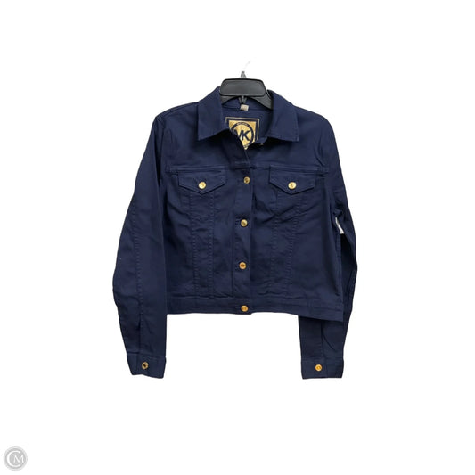 Jacket Denim By Michael By Michael Kors In Blue, Size: L