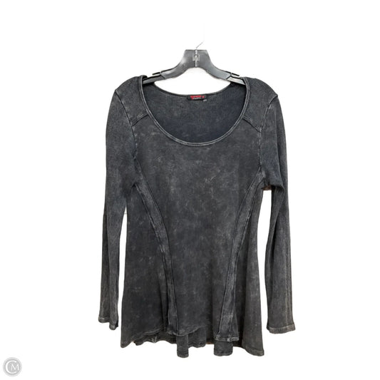 Top Long Sleeve Basic By T Party In Black, Size: L