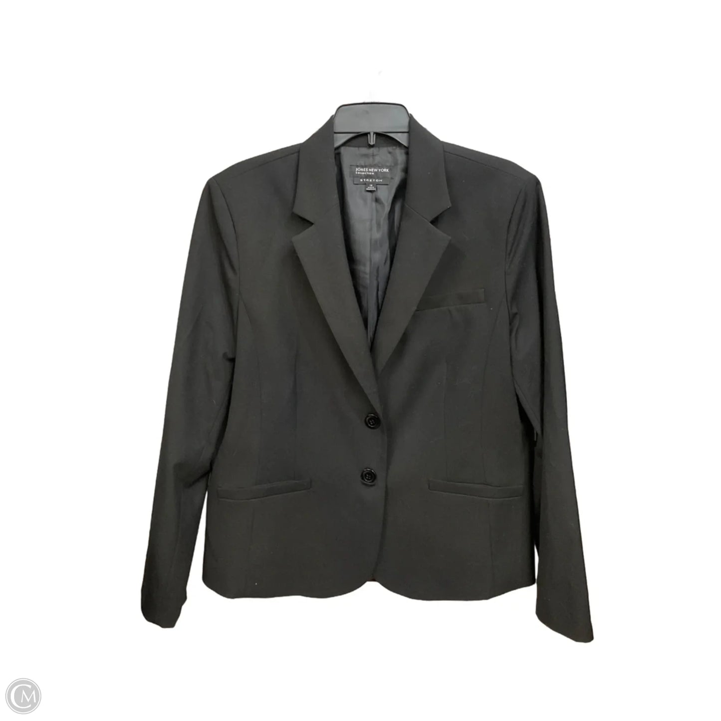 Blazer By Jones New York In Black, Size: Xl