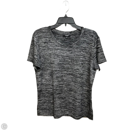Top Short Sleeve Basic By Premise Studio In Black, Size: L