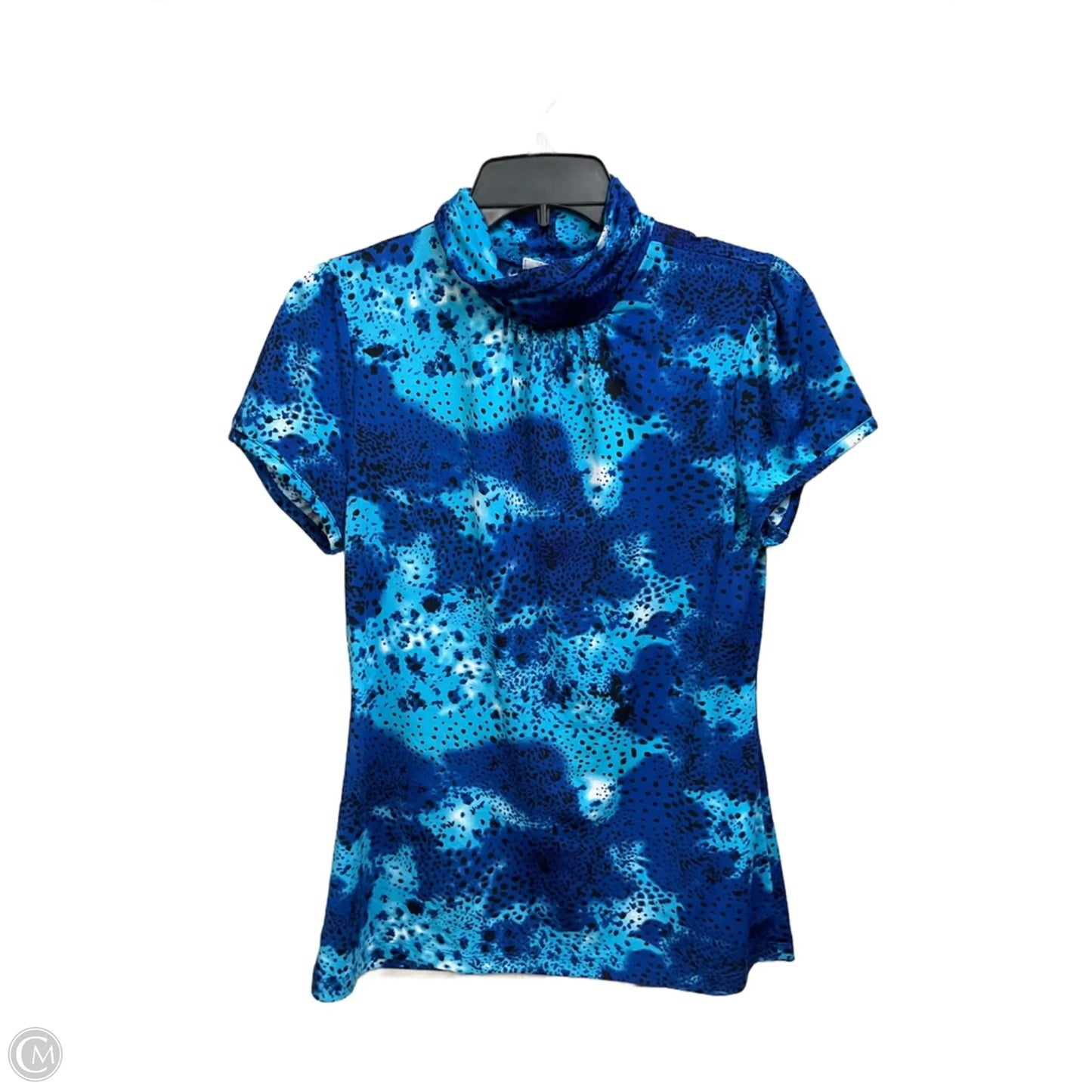 Top Short Sleeve By Clothes Mentor In Blue, Size: S