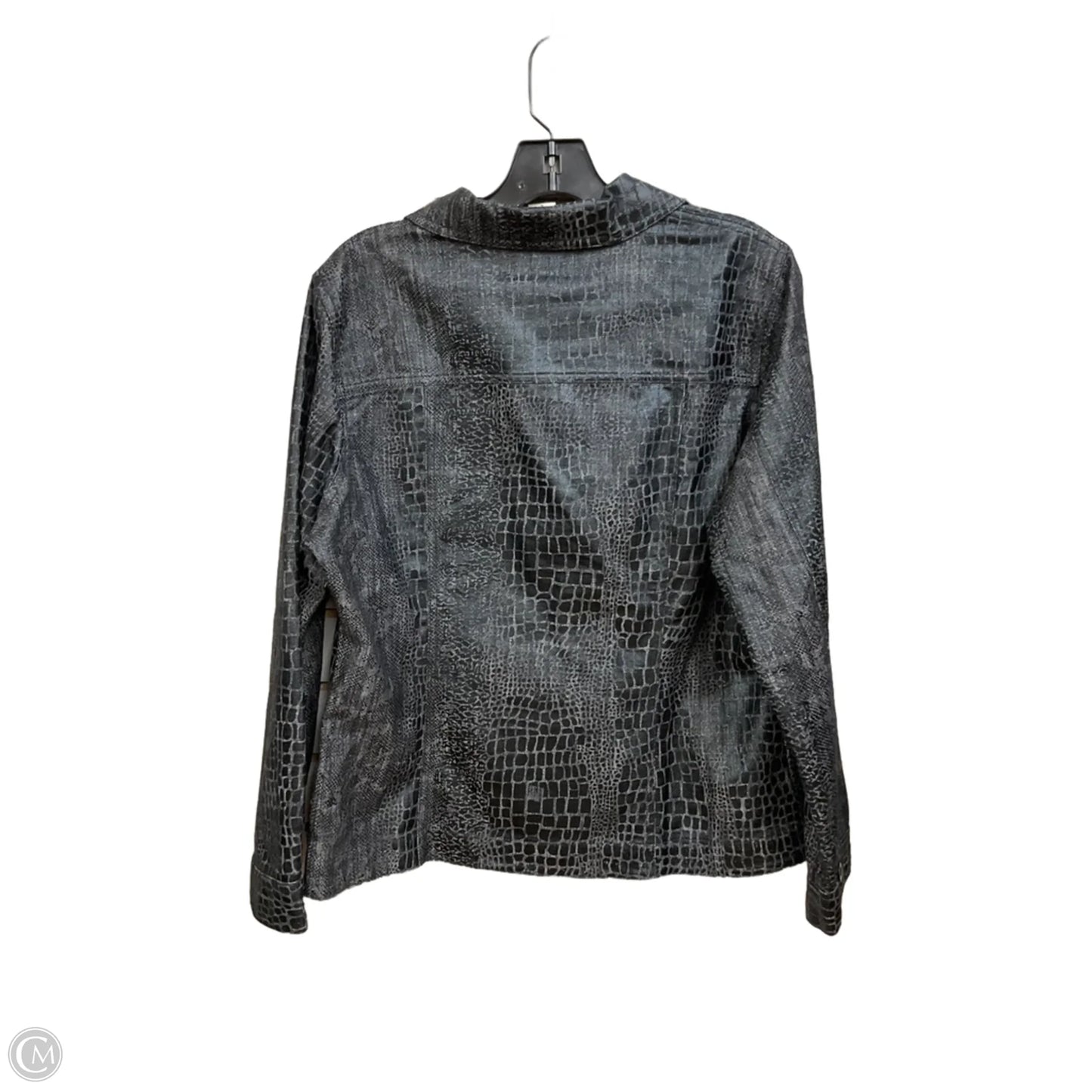 Jacket Other By Bamboo Traders In Snakeskin Print, Size: L