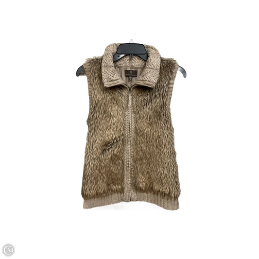 Vest Sweater By Fenn Wright Manson In Tan, Size: Xl