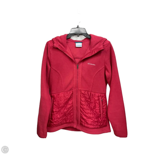 Jacket Fleece By Columbia In Red, Size: M