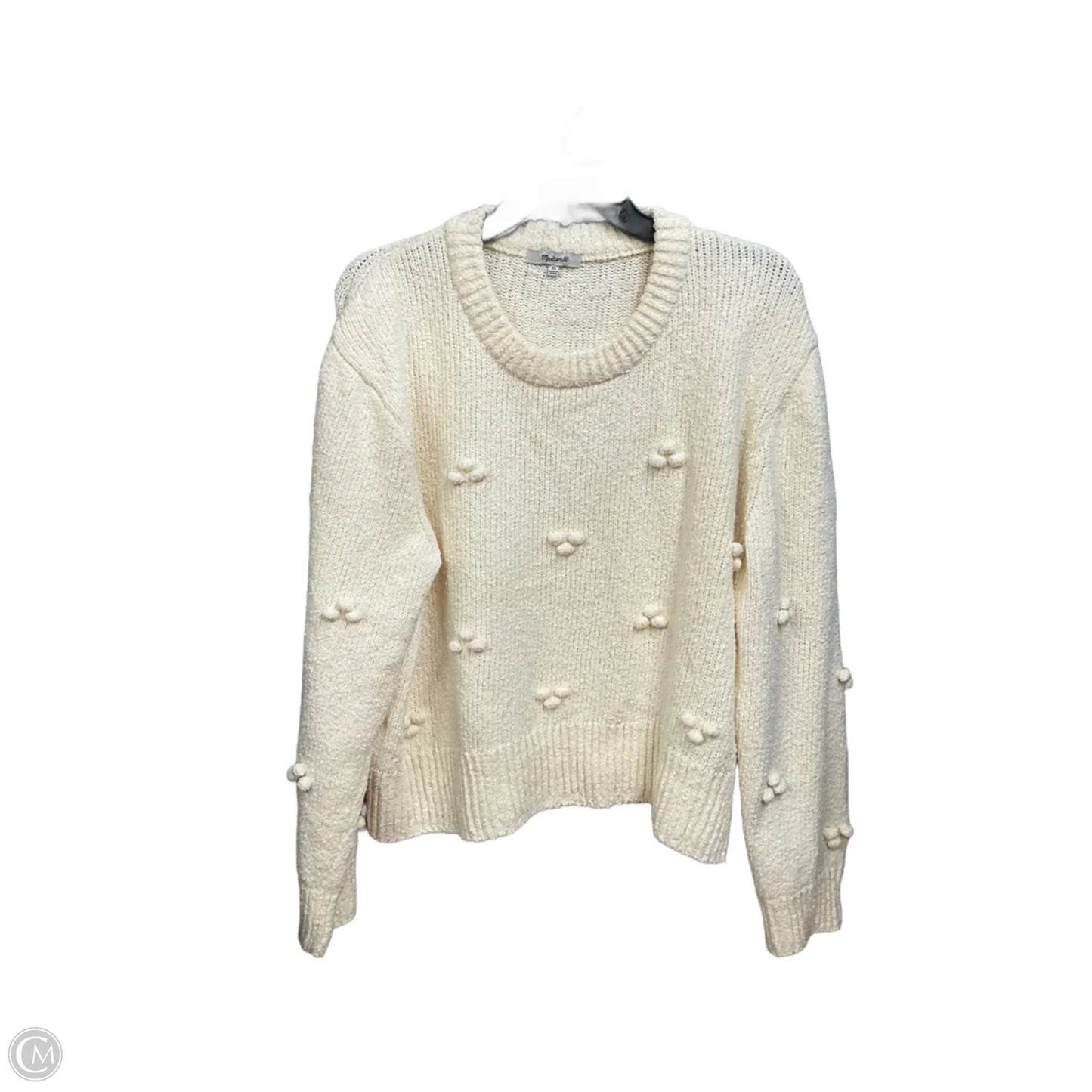 Sweater By Madewell In Cream, Size: Xl
