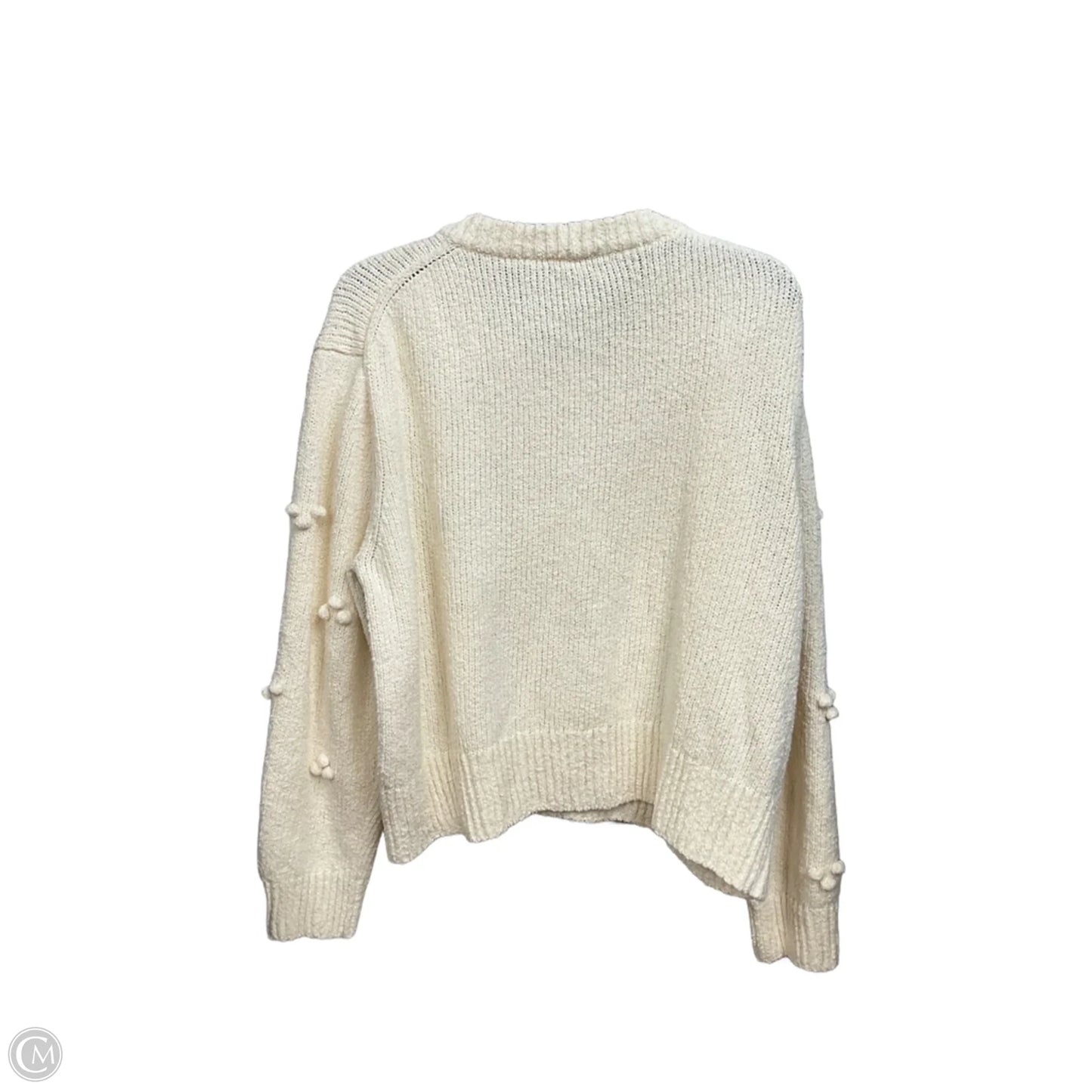 Sweater By Madewell In Cream, Size: Xl