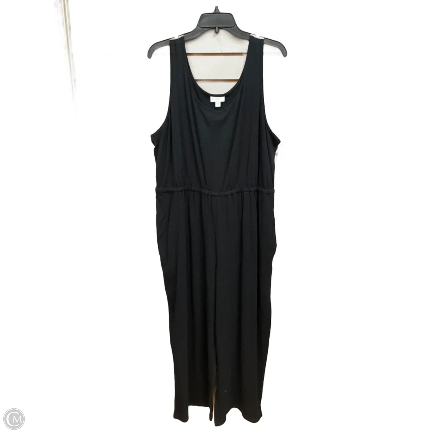 Jumpsuit By J. Jill In Black, Size: Xl