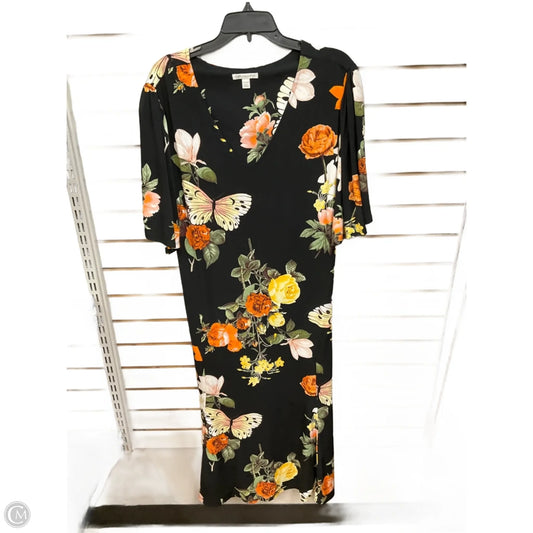 Dress Casual Maxi By Cato In Floral Print, Size: 3x